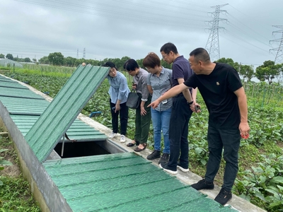 市农业农村绿色发展中心到海宁调研农产品产地环境监测点建设工作