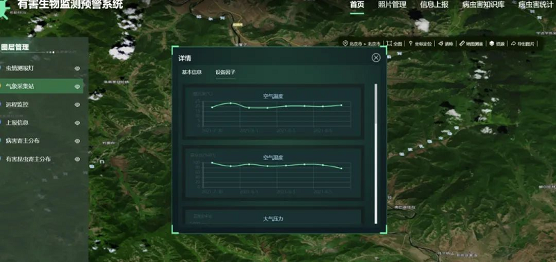 智慧保护地建设林业有害生物监测预警系统建设解决方案|长沙群力测绘科技